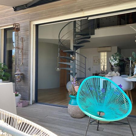 Duplex 105 m2 vue mer, terrasse 30m2 Mauguio Eksteriør bilde